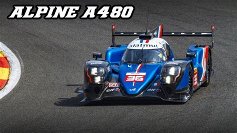2021 Alpine A480 Lmp1 Hypercar First Race At Spa Flybys And