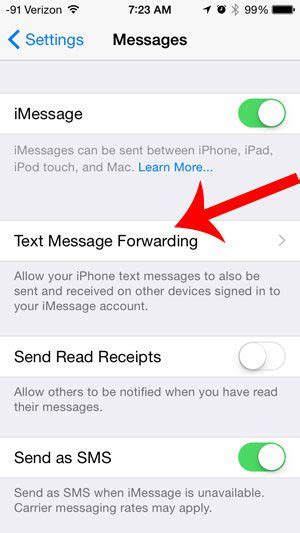 How To Forward Text Messages On Iphone 5 Solve Your Tech