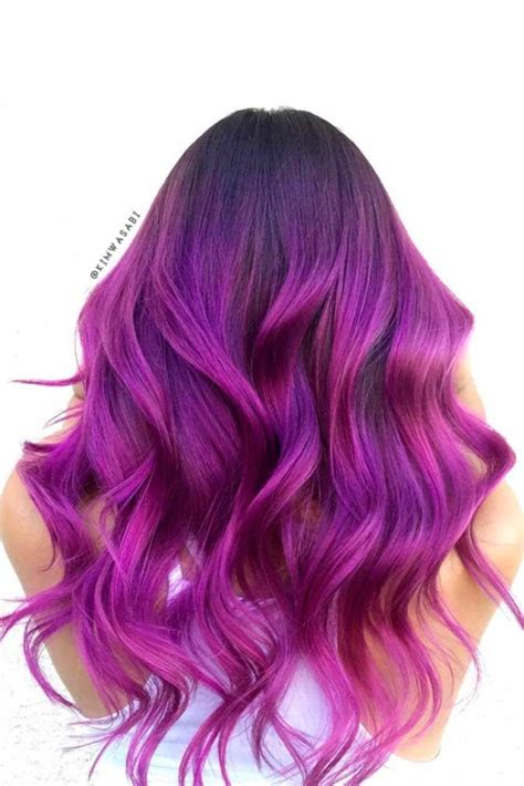 52 Insanely Cute Purple Hair Looks You Wont Be Able To Resist Bright Purple Hair Lilac Hair