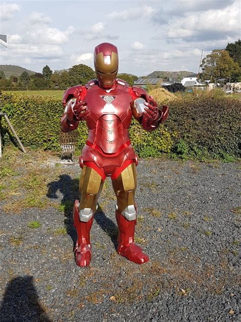 Ironman Mk6 Armor Helmet Costume Suit For Cosplay Stl 3d Print Files Etsy