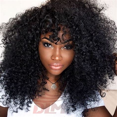 Indian Short Natural Kinky Curly Virgin Hair Lace Wig Afro Kinky Curly