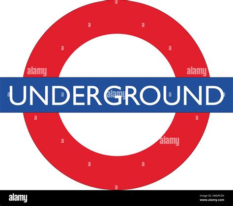 Tube In London Stock Vector Images Alamy