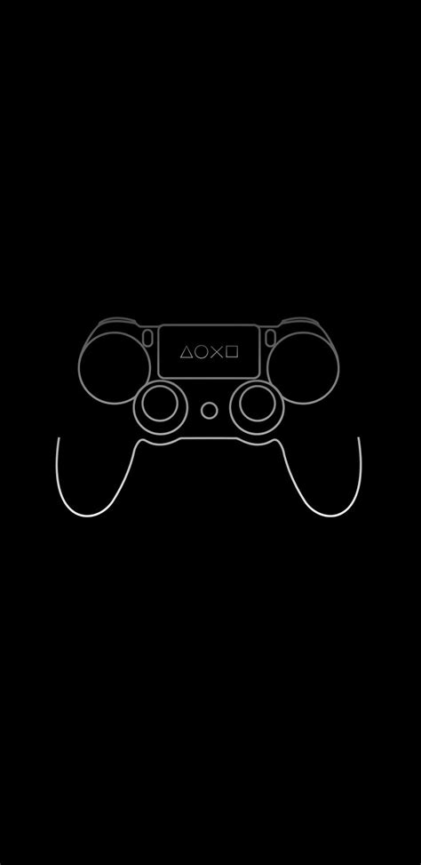 Minimalist Wireframe Ps4 Controller 2160x4440 Submitted