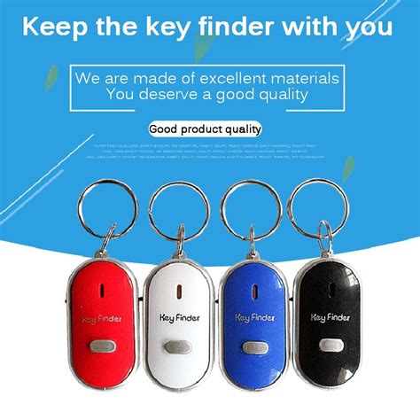 Mini Whistle Anti Lost Keyfinder Alarm Wallet Pet Tracker Smart