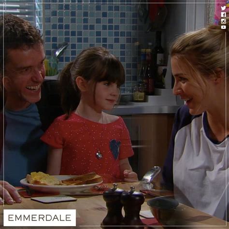 Emmerdale On Twitter We Can T Get Enough Of Marlon April And Carly As A Family Carlon