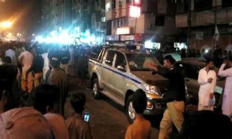 کراچی کے علاقے صدر میں دھماکا، ایک شخص جاں بحق، متعدد زخمی Pakistan Aaj