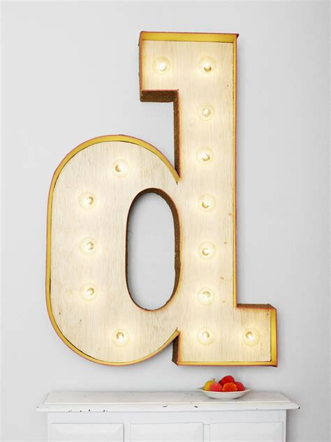 Light Up Letters Diy Diy Marquee Lights Rather Than Run The Risk Of