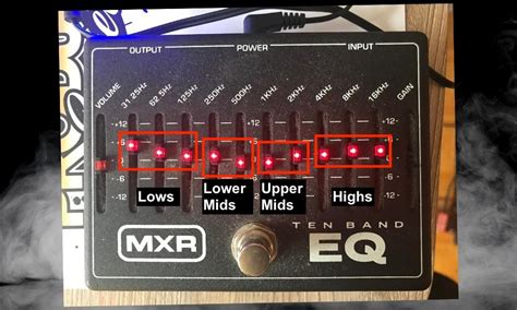 How To Use The Mxr 10 Band Eq Dedicated Tutorial Traveling Guitarist