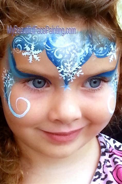 Elsa Frozen Face Paint