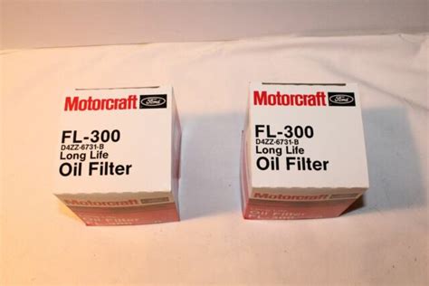 Fl300 Motorcraft Engine Oil Filter For Sale Online Ebay
