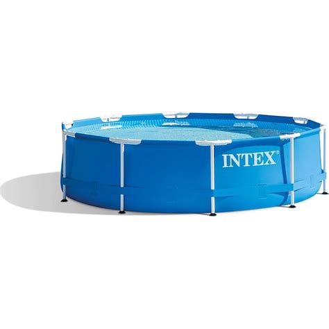 Intex 28200eh 28603eg 10 Ft X 10 Ft X 30 In Metal Frame Round Above