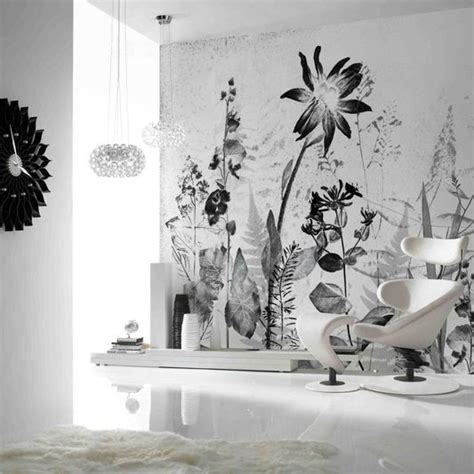 Couture Flower Press Mural Graham And Brown Uk Design Living Room