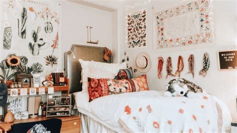 7 Boho Dorm Rooms You Have To See Christina Bee Dorm Room Decor College Dorm Room Decor