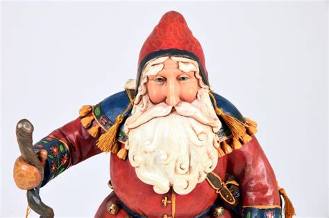Rare Jim Shore Lapland Santa Yuletide Traveler Figurine 4010489