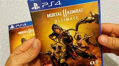 Unboxing Mortal Kombat 11 Ultimate Ps4 Limited Edition Youtube