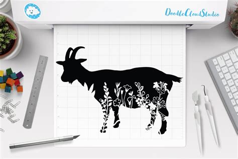 Baby Goat Svg 76 File Include Svg Png Eps Dxf