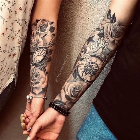 Half Sleeve Tattoos Forearm Female