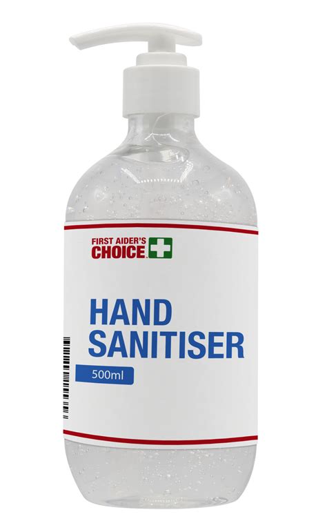 Hand Sanitiser 500ml 70 Ethanol Teksal Safety