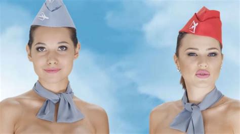 naked flight attendants ad for chocotravel slammed on social media au — australia s