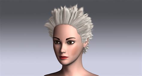 Hairstyle 3 3d Model 12 3ds Ma Obj Max Free3d