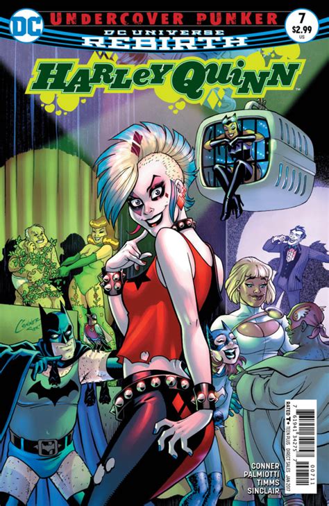 Harley Quinn 7 Undercover Punker Part 3 Satin Underground Issue