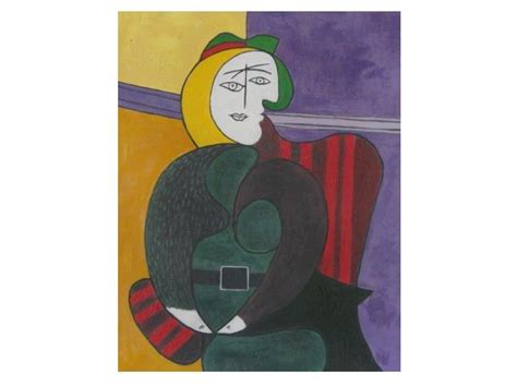 12 feb, 2013 by xennex. Pablo Picasso ( after ) - Woman in Red Armchair - Catawiki