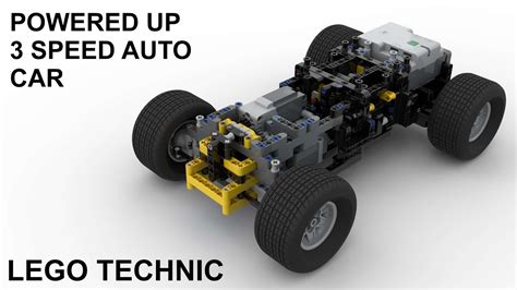 Lego Technic Powered Up Speed Automatic Car Youtube