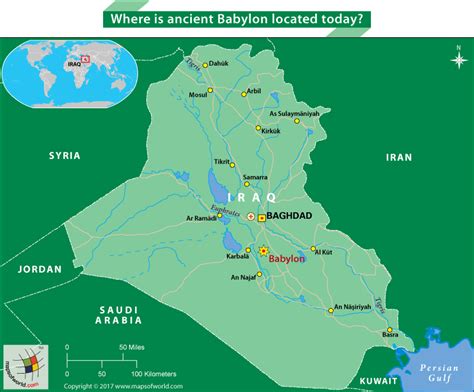 Babylon Location On Map Winny Kariotta