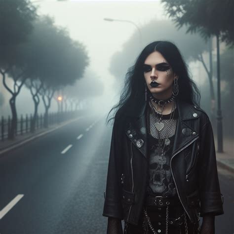 Trans Goth Girl In Fog By Mommybex On Deviantart