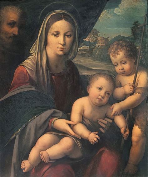 Madonna is the proud mother of six children. Madonna und Kind mit dem jungen Johannes dem Täufer (T ...