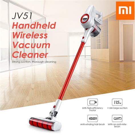 New 100000rpm Xiaomi Vacuum Cleaner Jimmy Jv51 Handheld Wireless Strong