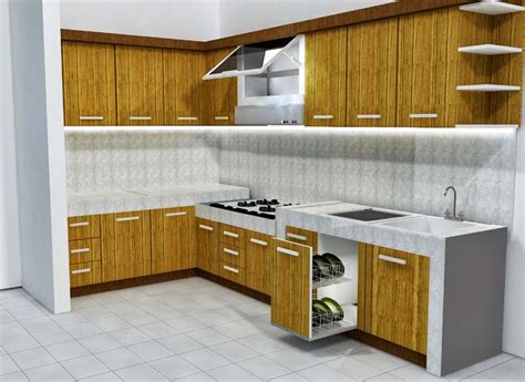gambar bentuk dapur minimalis terbaru desain interior exterior