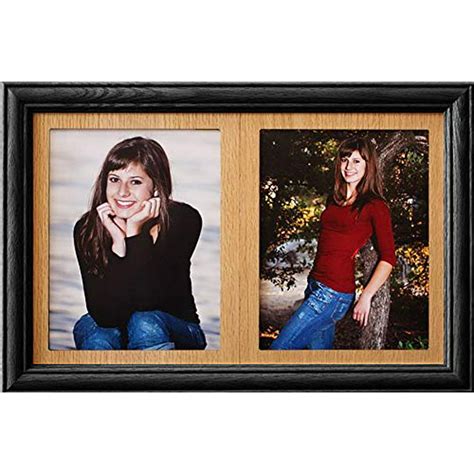 double 8x10 picture photo frame ~ wonderful keepsake frame ~ holds 2 portrait 8x10 cropped