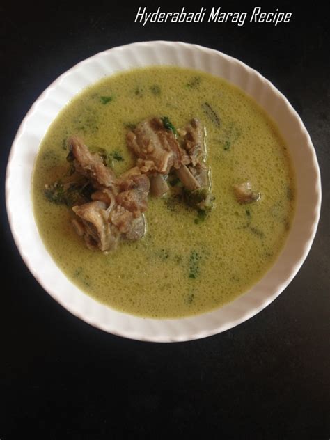 My family ordered just shifted to hydrabad and in home we needed a good kitchen as it is a core member of our family we say. Marag Recipe Hyderabadi - Yummy Indian Kitchen