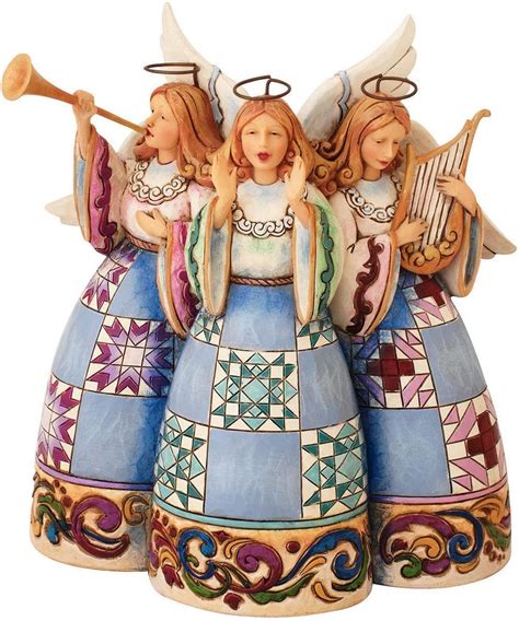 Jim Shore Choirs Of Angels Rejoice Figurine Collectible