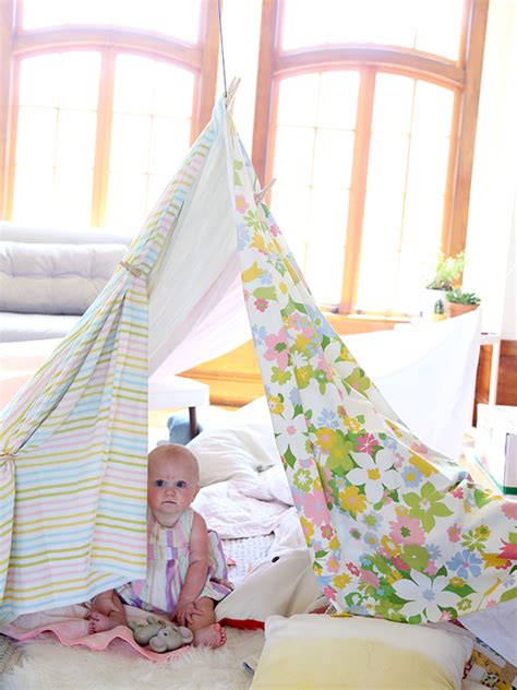 There are endless possibilities of what you can build with this engaging kit! How to Build a Living Room Fort - Say Yes