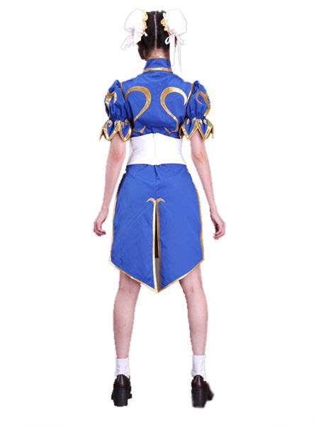 Street Fighter Chunli Cosplay Costume