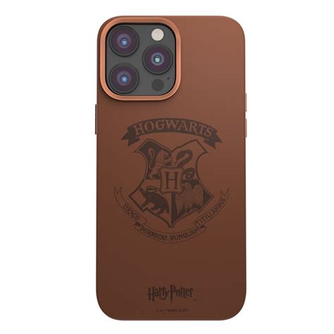 Harry Potter Hogwarts Leather Apple Iphone 13 Pro Max Phone Case Mobyfox