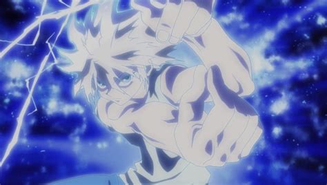 some killuas in his godspeed form because he’s...