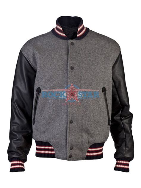 Andrew Garfield Varsity Wool Jacket Rockstar Jacket Wool Jacket