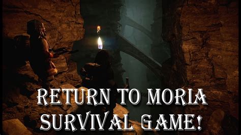 Return To Moria Survival Rpg Game What We Know So Far Youtube