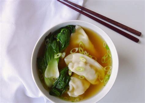 Make It A Meal Miso Chicken Dumpling Soup With Bok Choy Feel Good Foods