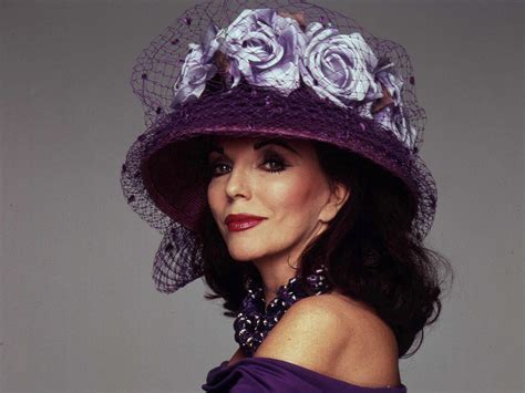 Golden globe winner & dame commander of the british empire. Joan Collins' Advice To Young Women About Unrealistic ...