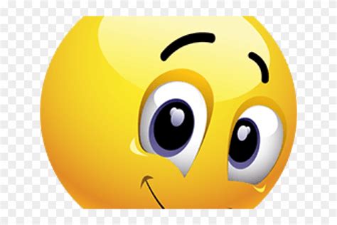 Emoji Face Clipart Innocent Little Smile Hd Png Download 640x480