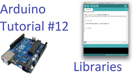 Arduino 12 Library Installation Tutorial Building A Project In