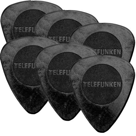 Telefunken Circle Grip 75mm Delrin Guitar Picks 75mm Circle