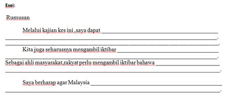 Check spelling or type a new query. CIKGU HANITA MENULIS: Penulisan Rumusan Sejarah PT3