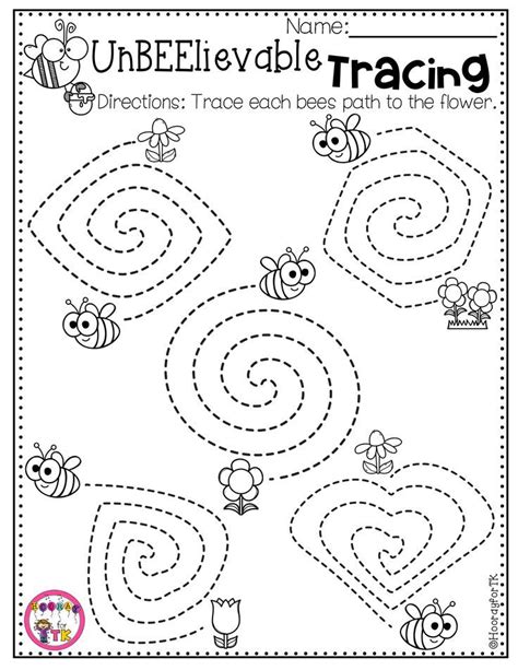 Preschool Tracing Free Preschool Preschool Activity Bugs Preschool