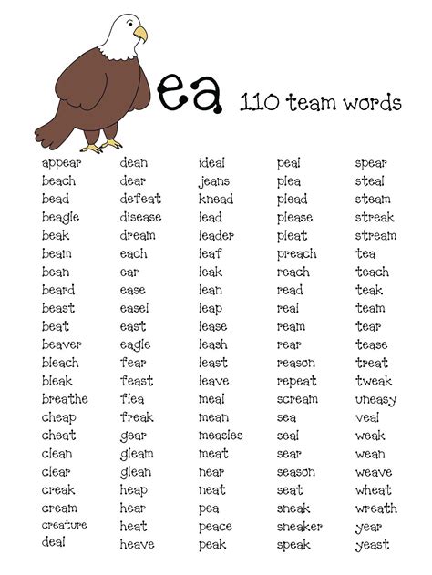 5 Letter Words With Eas In The Middle Printable Calendars At A Glance