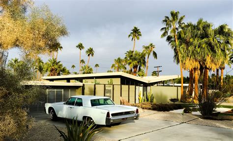 Twin Palms Mcm With A Butterfly Roof 100 X 100 Lot Palm Springs